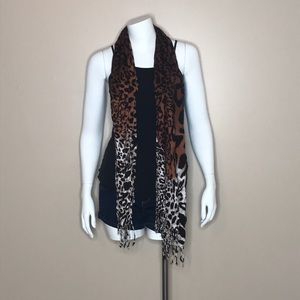 Cheetah Print Scarf